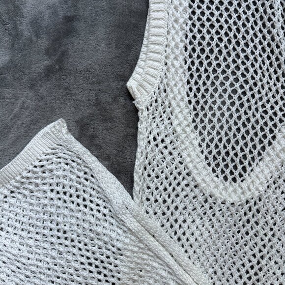 Beach Riot Holly Cover Up Dress White Size M - Picture 4 of 6